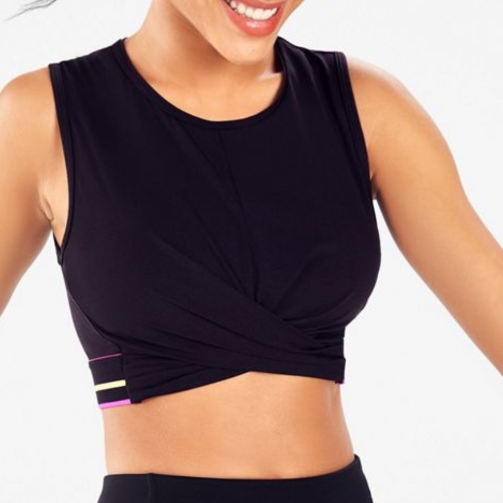 Fabletics Pia Powertouch Light Front Twist Tank